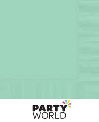 Cool Mint Beverage Napkins (50)