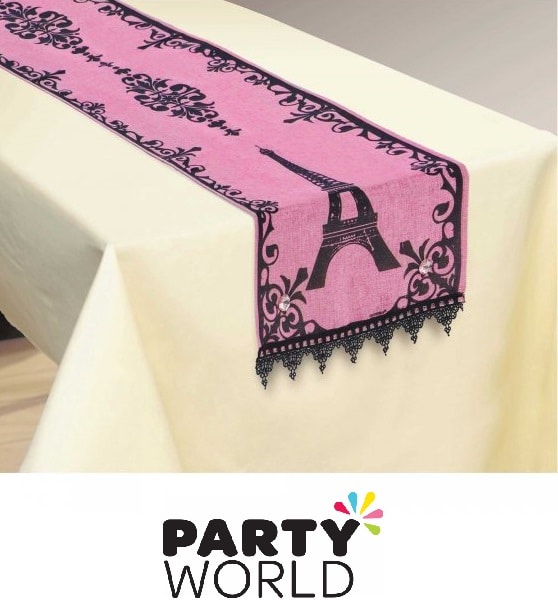 Day In Paris Fabric Table Runner