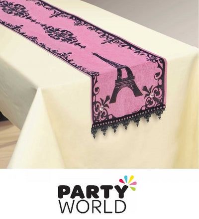 Day In Paris Fabric Table Runner