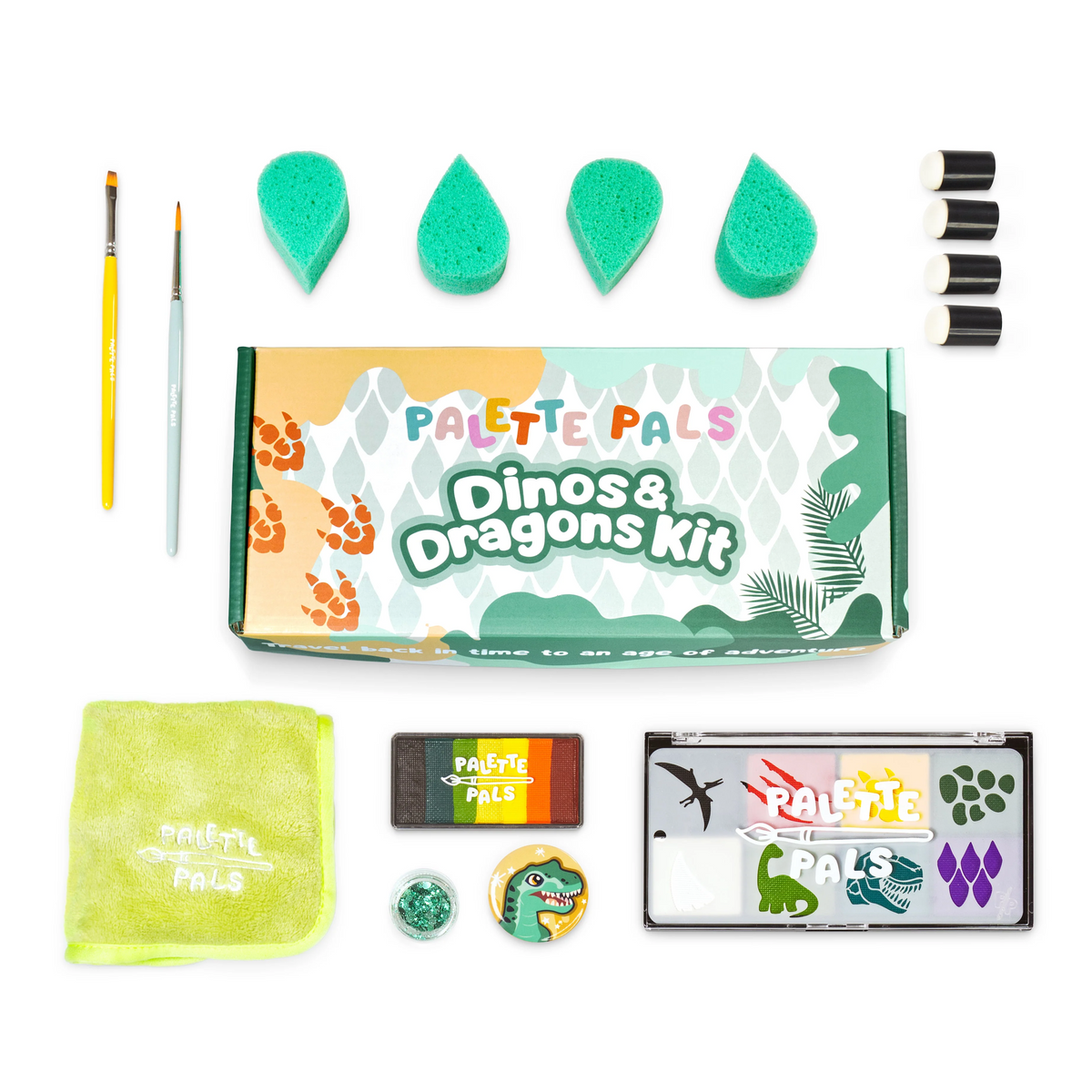 The Dino & Dragon Face Paint Kit