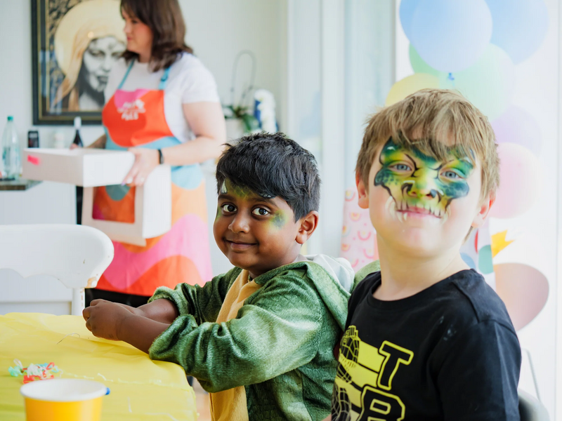 The Dino & Dragon Face Paint Kit