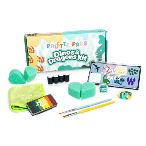 Dino & Dragon Face Paint Kit