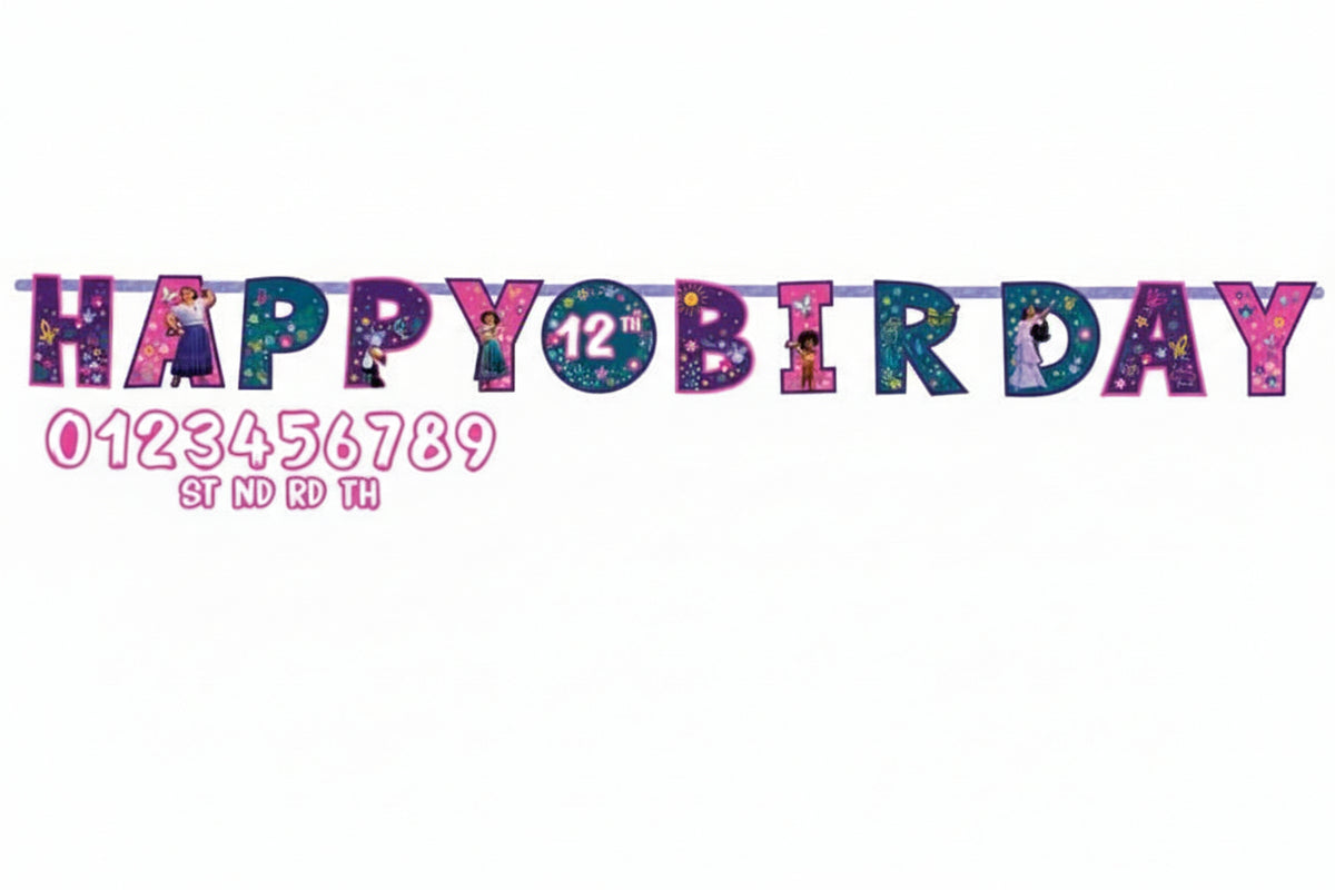 Encanto Happy Birthday Jumbo Add An Age Banner