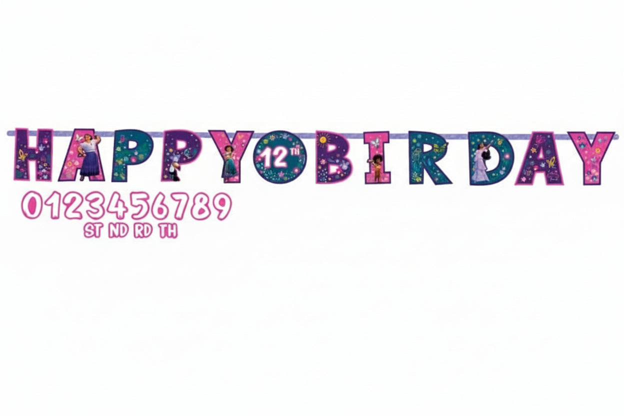 Encanto Happy Birthday Jumbo Add An Age Banner
