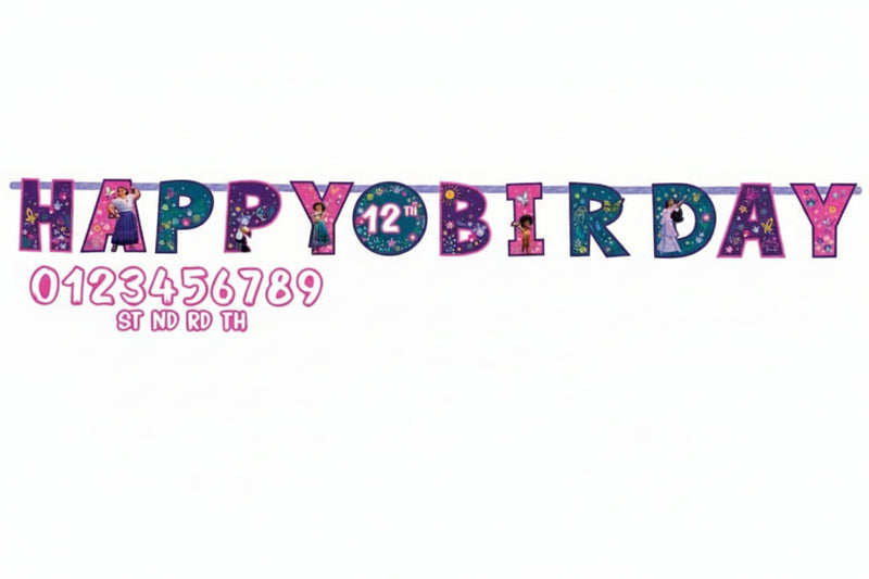 Encanto Happy Birthday Jumbo Add An Age Banner