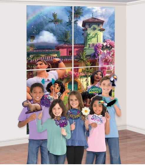 Encanto Party Scene Setter With Assorted Photo Props
