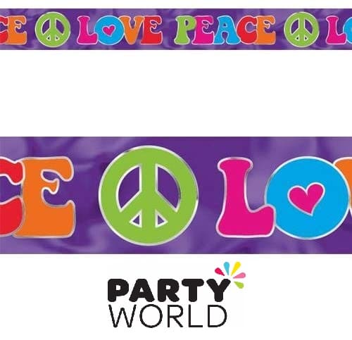 Feeling Groovy Foil Banner