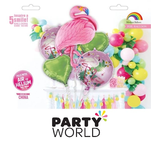 Flamingo Party Foil Balloon 45cm - Lavender