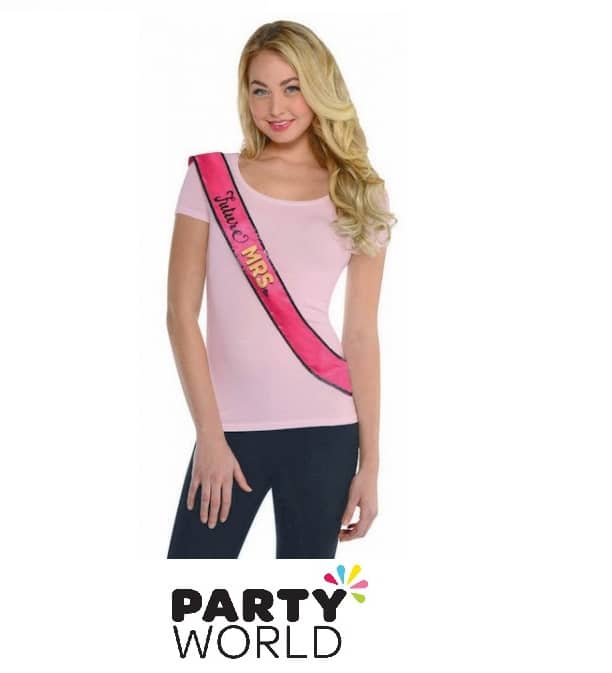 Future Mrs & Bride Tribe Sashes (Set of 1 + 7)