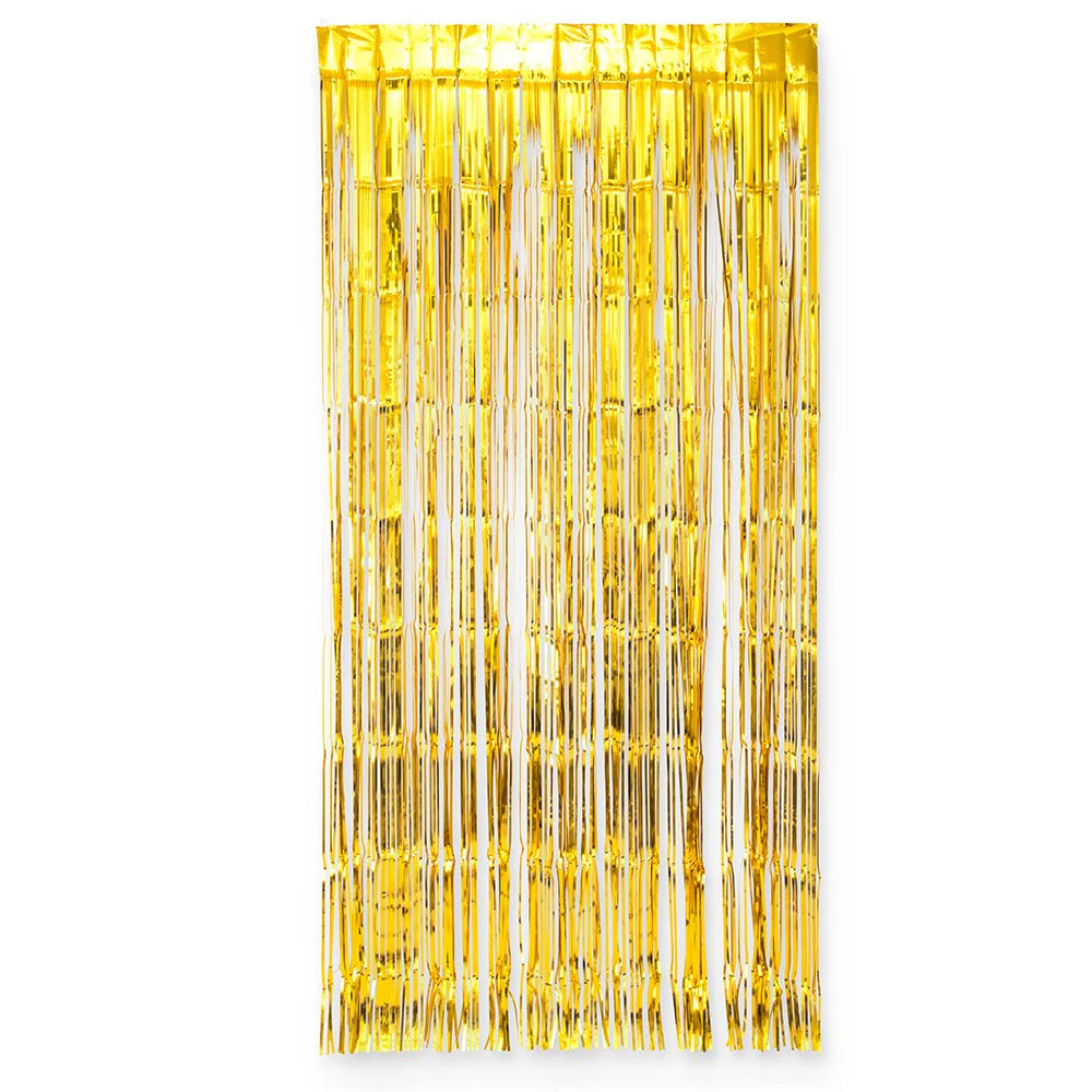 Foil Fringe Curtain Gold 910mm x 2.4m