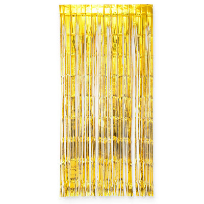 Foil Fringe Curtain Gold 910mm x 2.4m