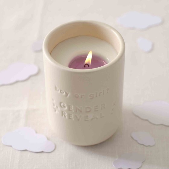 Dream Baby Gender Reveal Candle - Pink