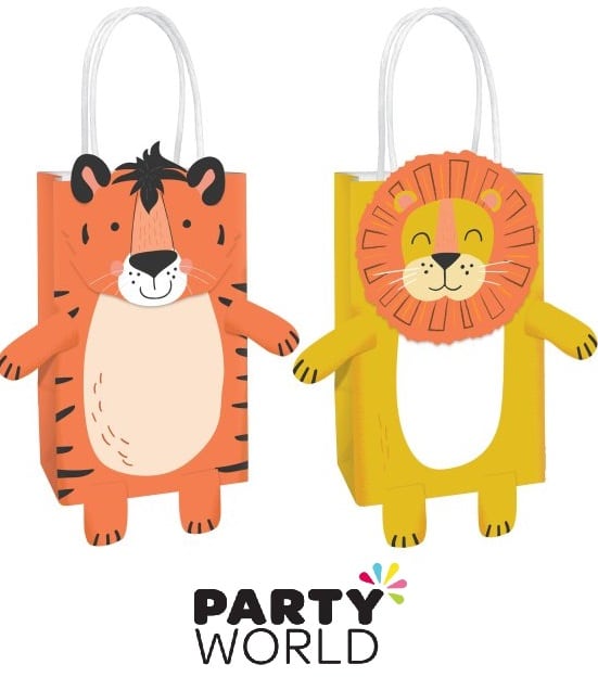 Get Wild Jungle Party Paper Create Your Own Lootbags (7pk)