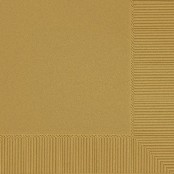 Gold Matt Paper Luncheon Napkins (20)
