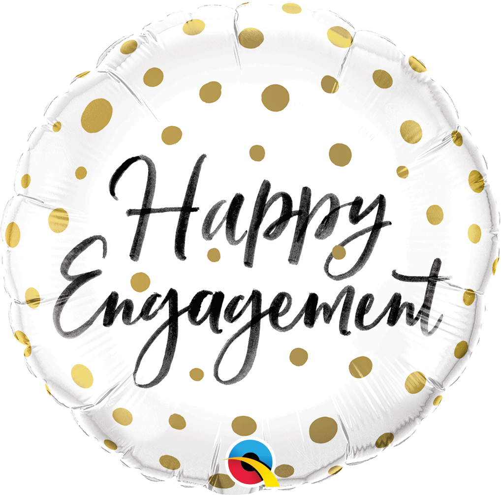 Foil Balloon Happy Engagement