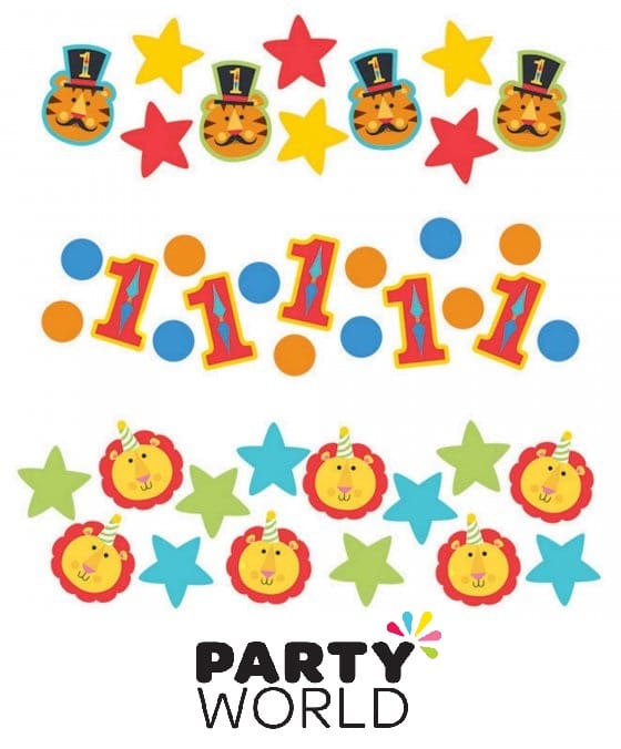 Happy 1st Birthday Party Table Scatters