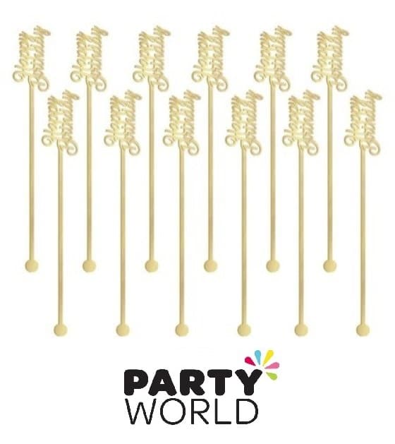 Pineapple Aloha Party Drink Stirrers (18)