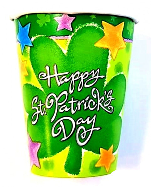 Happy St Patrick's Day Paper Cups (5)