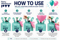 Balloon Helium Gas Tank 7L
