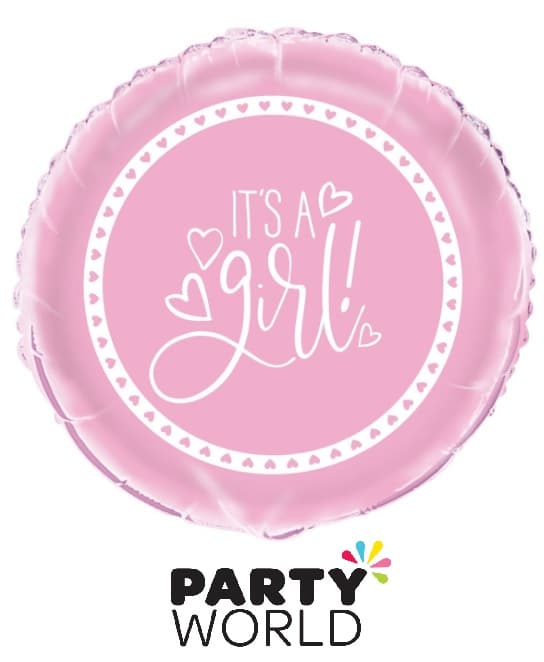 Bubblegum Pink Round Foil Balloon 45cm