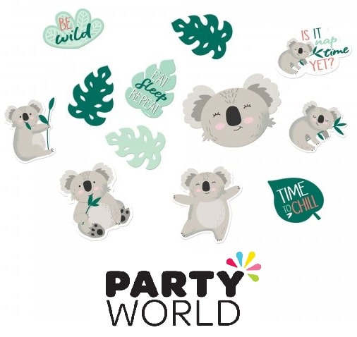 Koala Party Cardboard Cutouts (12pk)