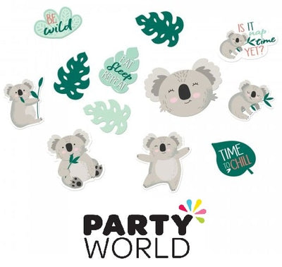 Koala Party Cardboard Cutouts (12pk)