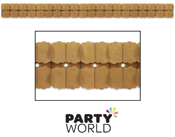 Kraft Paper Leaf Garland