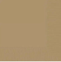 Natural brown kraft paper luncheon napkins, 33x33cm, pack of 16, on a grazing table