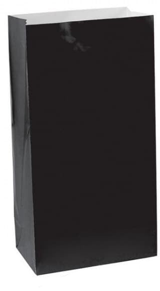 Paper Treat Bags - Black