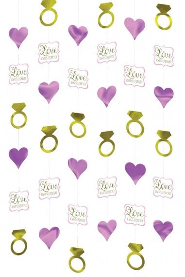Love Always And Forever Hanging String Decorations (6)