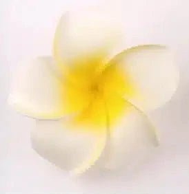 Mini Frangipani Decorative Flowers (100) 9cm