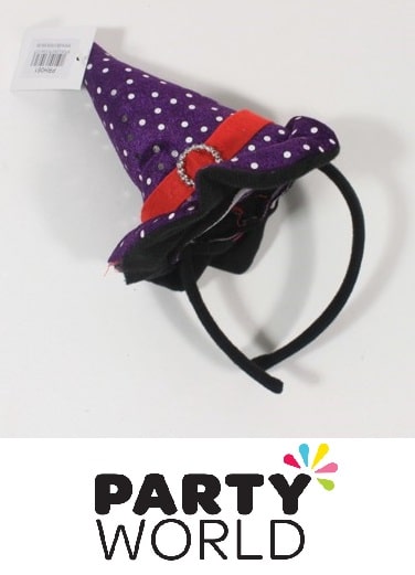 Witches Hat Headbands (Pack of 12)