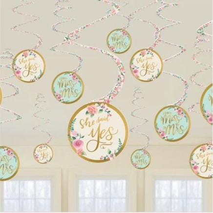 Mint To Be Swirl Decorations (12)