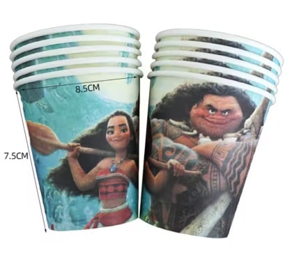 Moana Paper Cups (10)