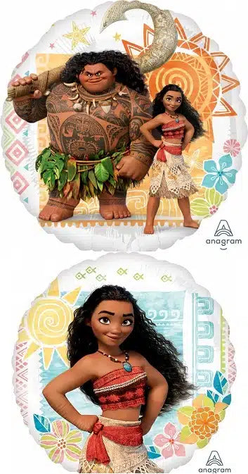 Moana Party Foil Balloon 45cm