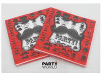 Mustache Party Luncheon Napkins (20)