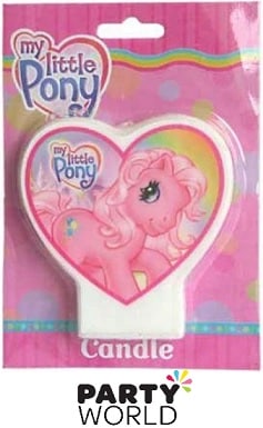 My Little Pony Birthday Candle