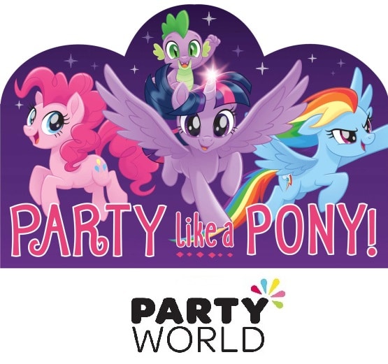 My Little Pony Party Invitations (8)
