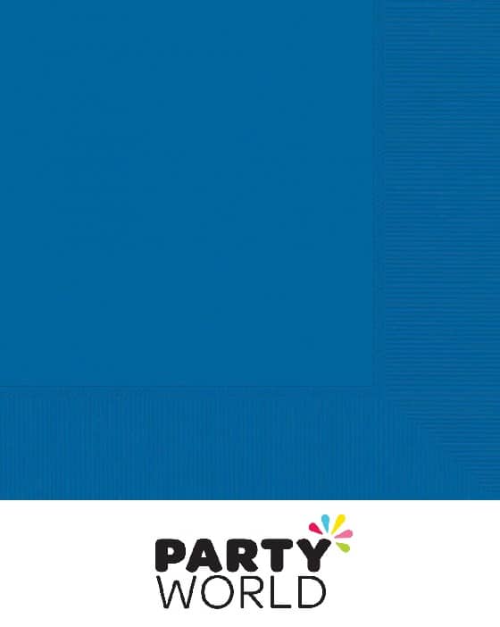 Navy Flag Blue Beverage Napkins (20)