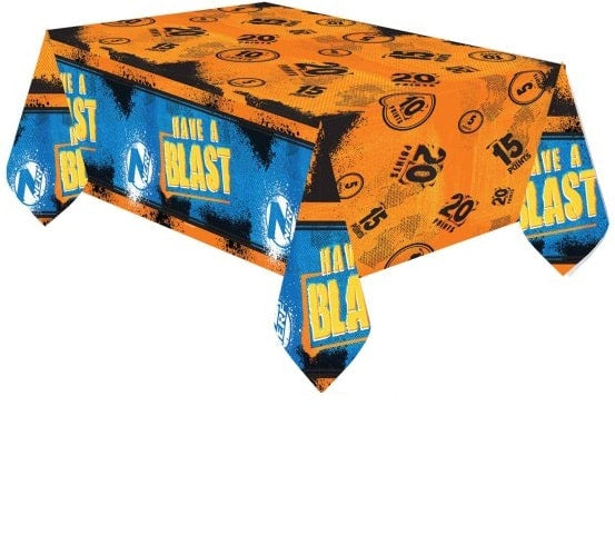 Nerf Party Plastic Tablecover 1.8m x 1.2m