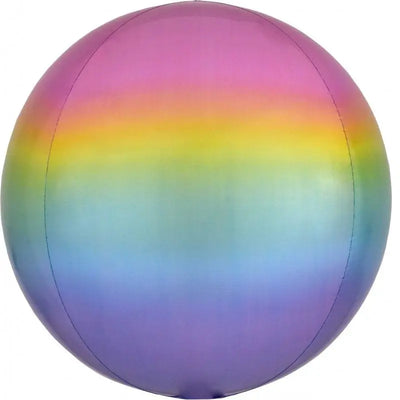 Balloon Orbz 16" Ombre Rainbow