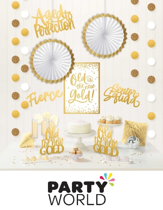 Over the Hill Golden Age Party Room Decorating Kit