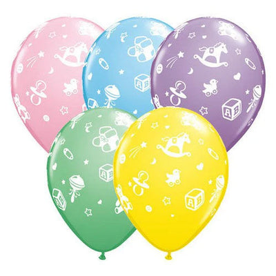 Uninflated - Balloon Single Nursery Pastel