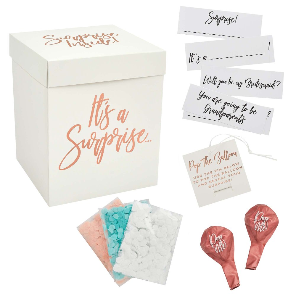 Metallic Mix Up Rose Gold Surprise In A Box Set