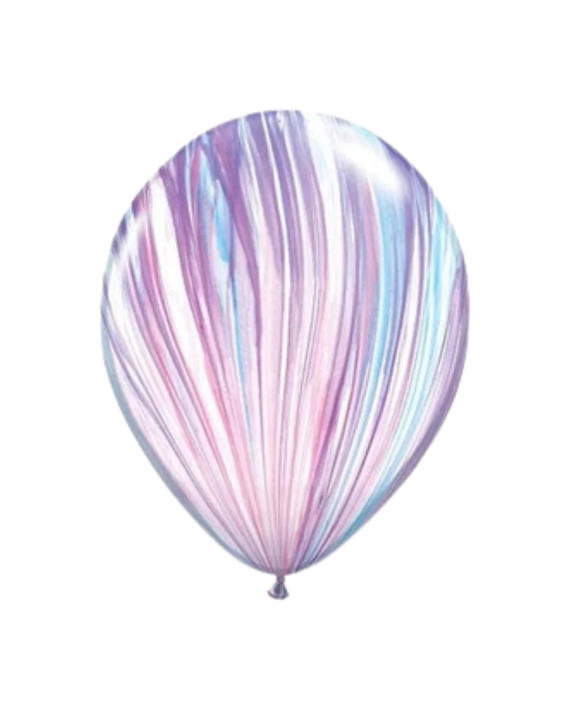 Uninflated - Balloon Single Fashion Marble