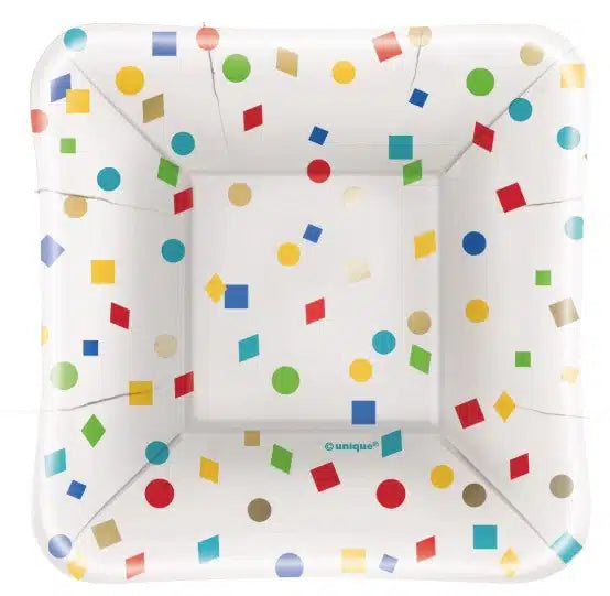Party Diamonds Paper Appetizer Plates (8)
