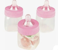 Pink Baby Shower Fillable Baby Bottles (6)