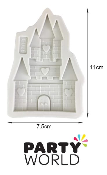 Princess Castle Party Silicon Clear Fondant Mould