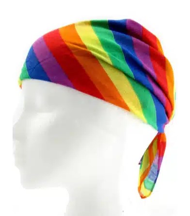 Rainbow Cotton Bandana