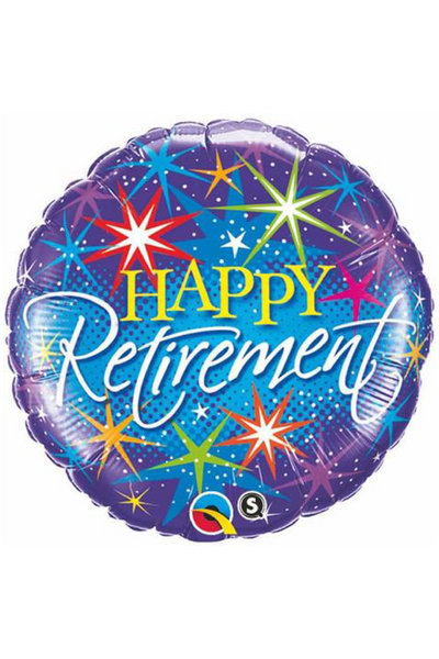 Foil Balloon 18" Happy Retirement